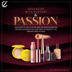 Packaging with Purpose & Passion: Efficient Engineerings Cosmetic Capabilities